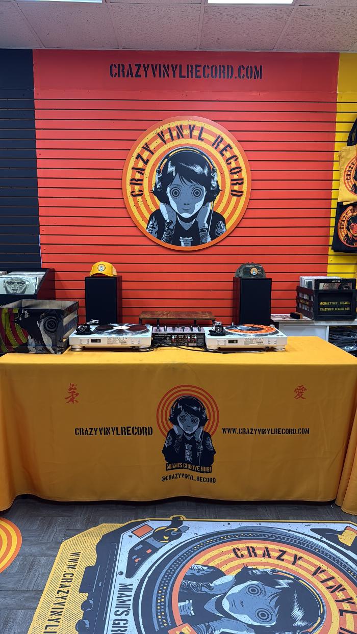 Crazy Vinyl Record Image