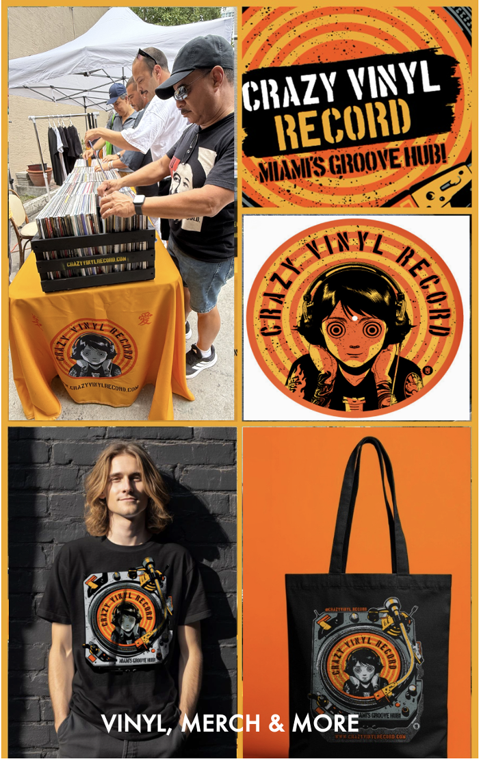 Crazy Vinyl Record Image