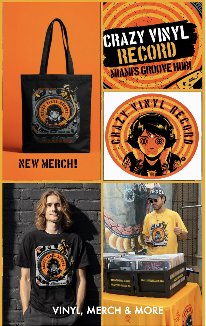 Crazy Vinyl Record Image