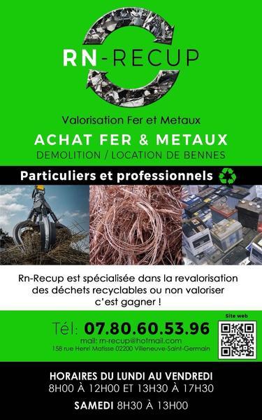 Metal Cash récupération, traitement de déchets divers