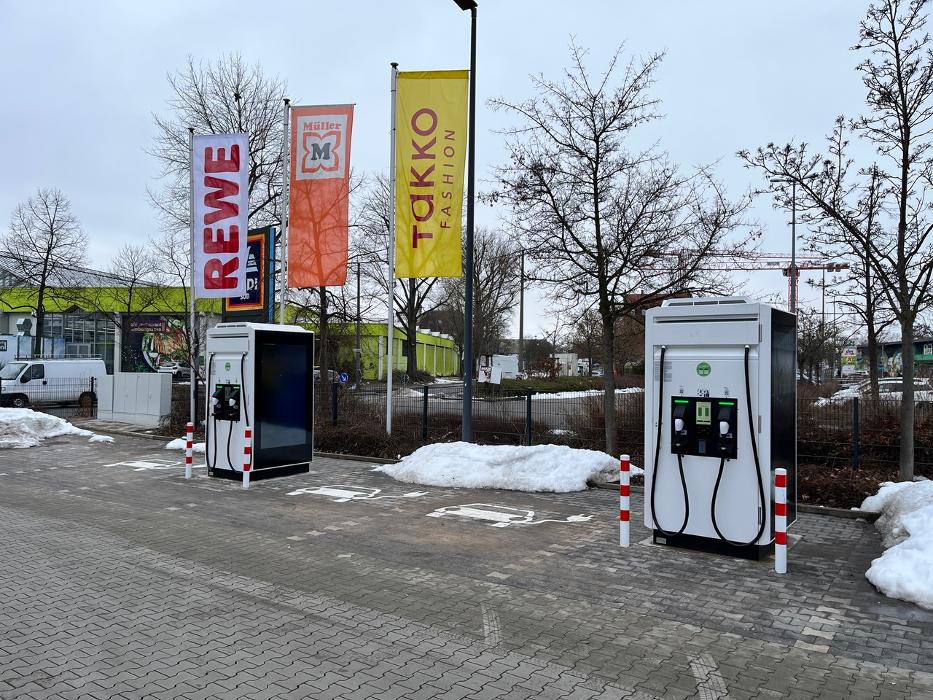 ChargeOne Ladestation, Geisseestraße in Nürnberg