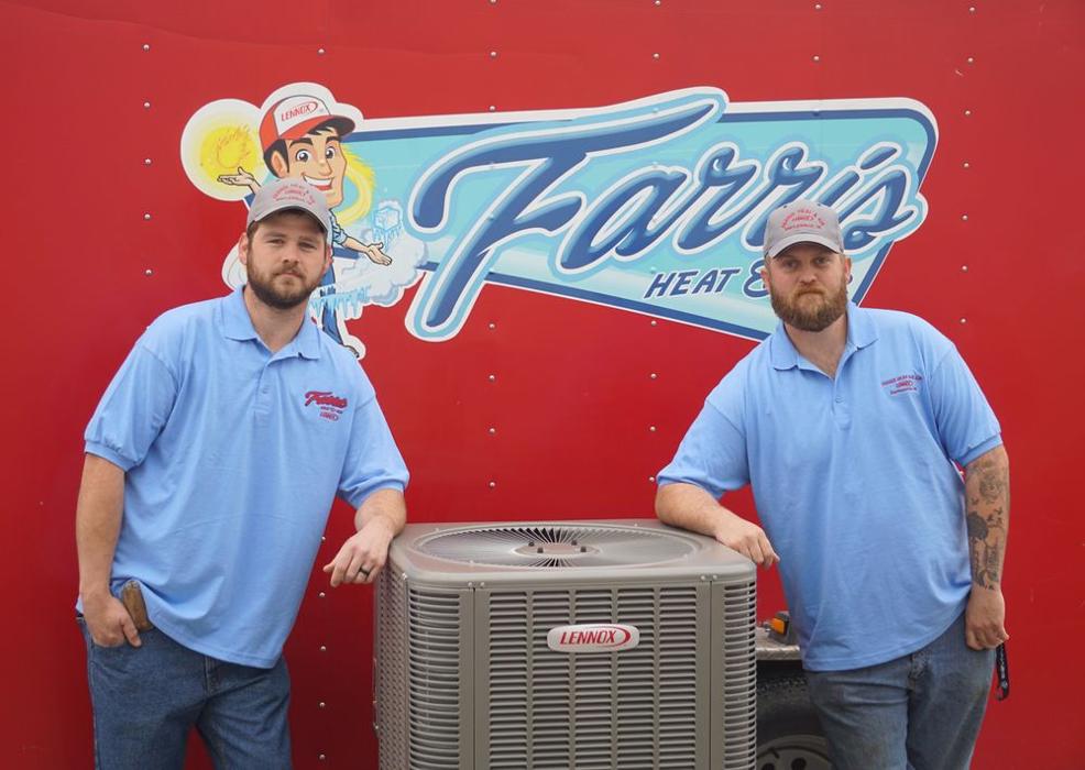 Farris Heating &amp; Air Conditioning Logo