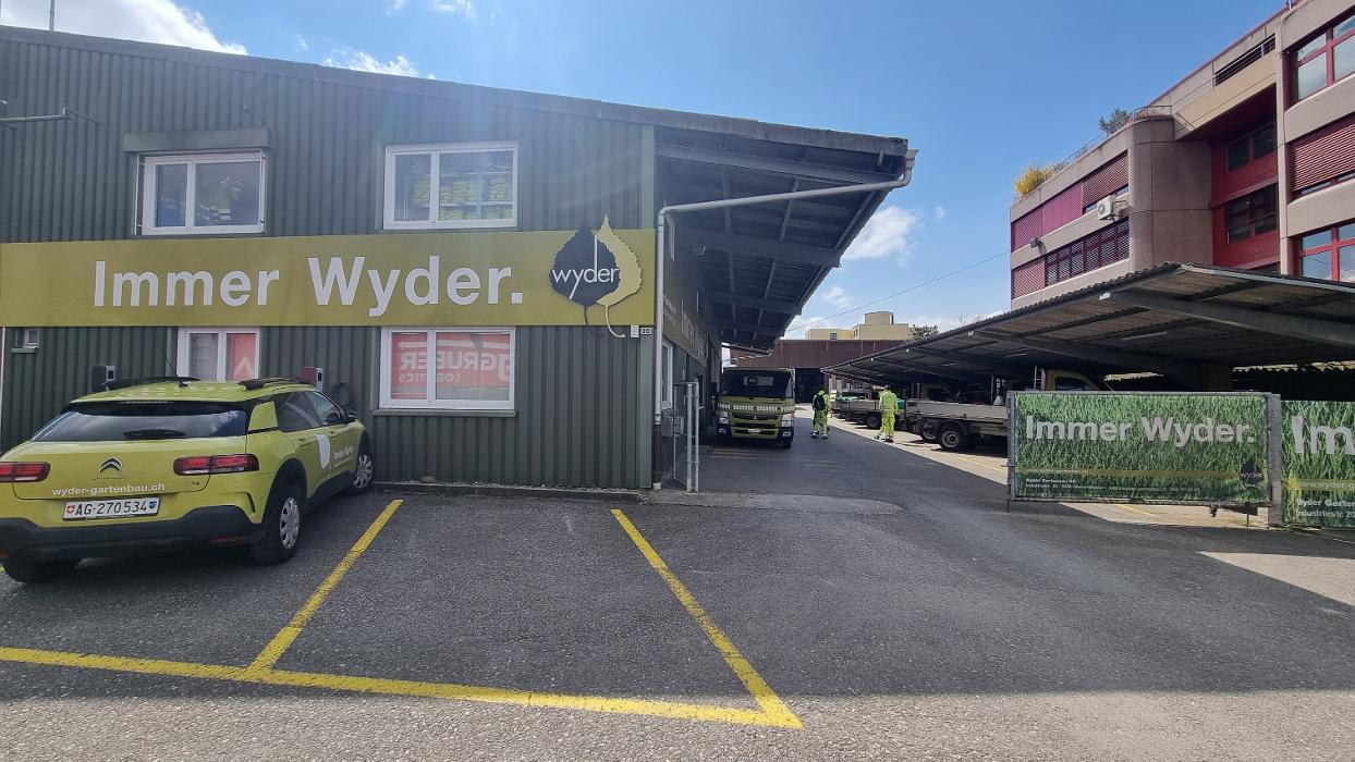 Wyder Gartenbau AG, Industriestrasse in Oberentfelden