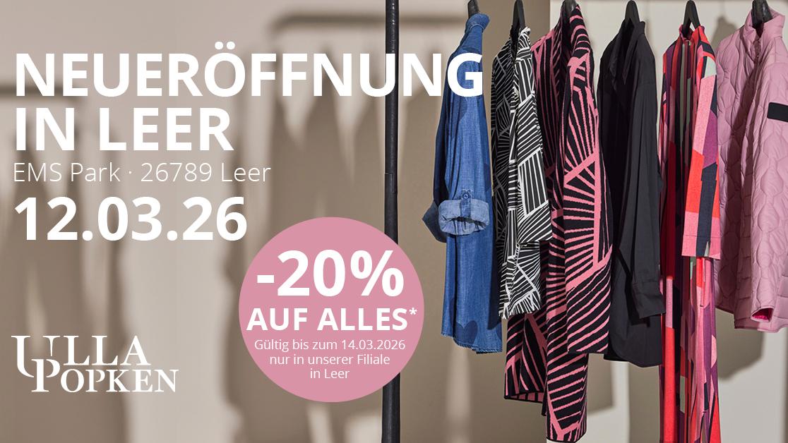 Ulla Popken | Große Größen | Leer Ems Park, Nüttermoorer Straße in Leer (Ostfriesland)