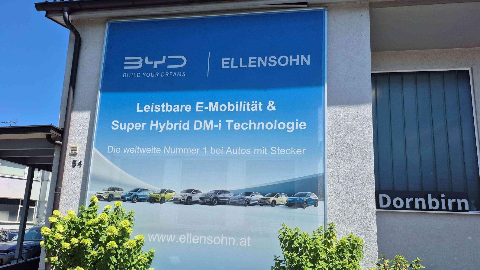 ELLENSOHN - Das Autohaus Dornbirn BYD, Schwefel in Dornbirn