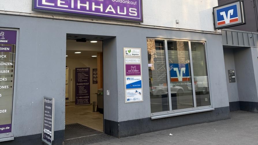 VR Bank zwischen den Meeren eG, Geldautomat Kuhberg, Kuhberg in Neumünster