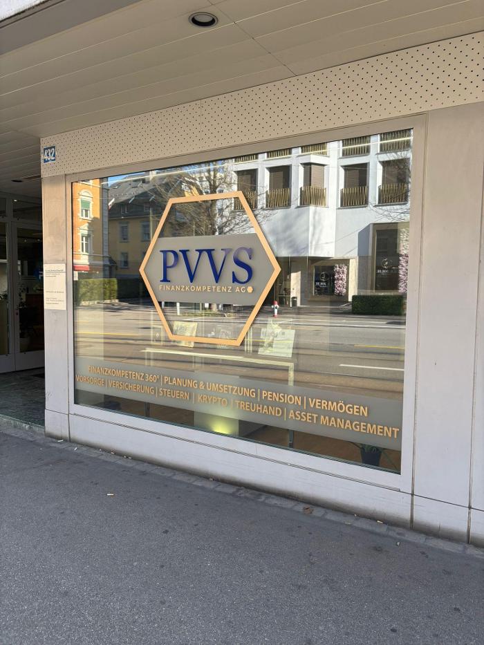 PVVS Finanzkompetenz AG, Schaffhauserstrasse in Zürich