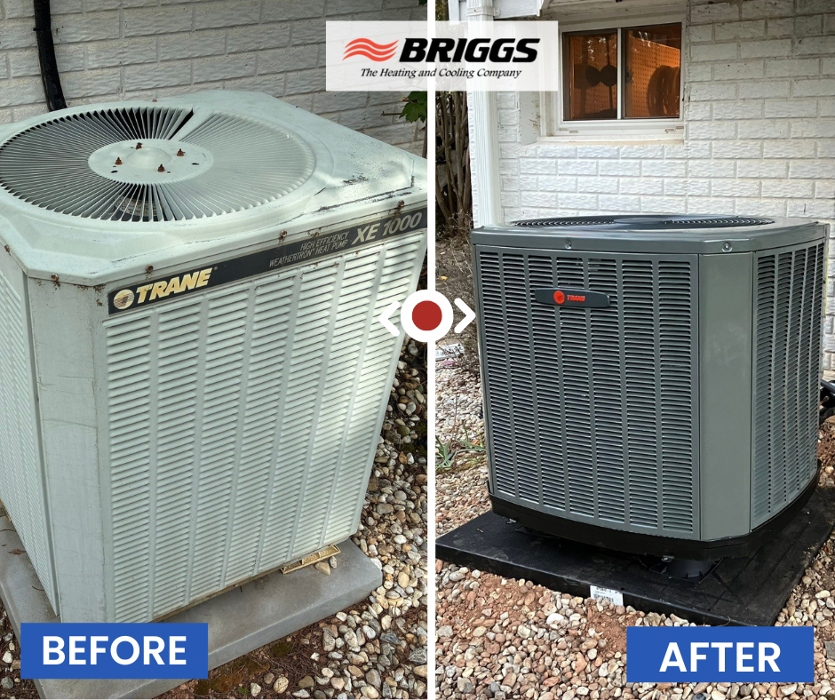Briggs Heating &amp; Air Conditioning Logo