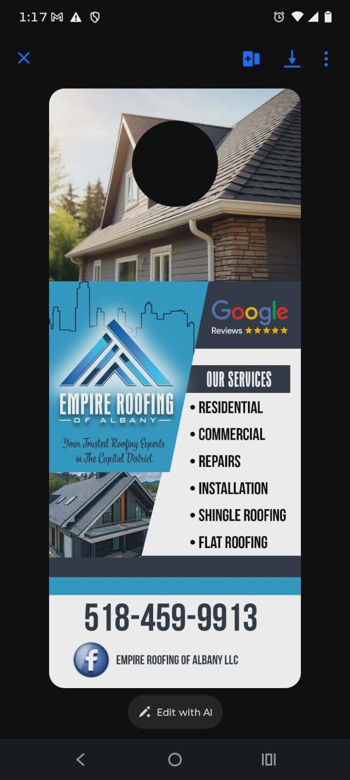 Empire Roofing of Albany NY Image