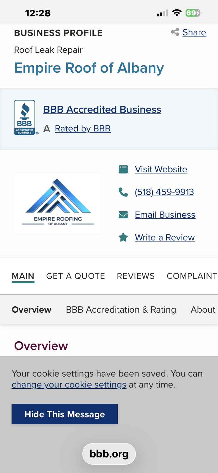 Empire Roofing of Albany NY Image