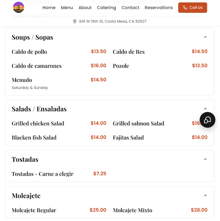 La Lomita Mexican Grill Image