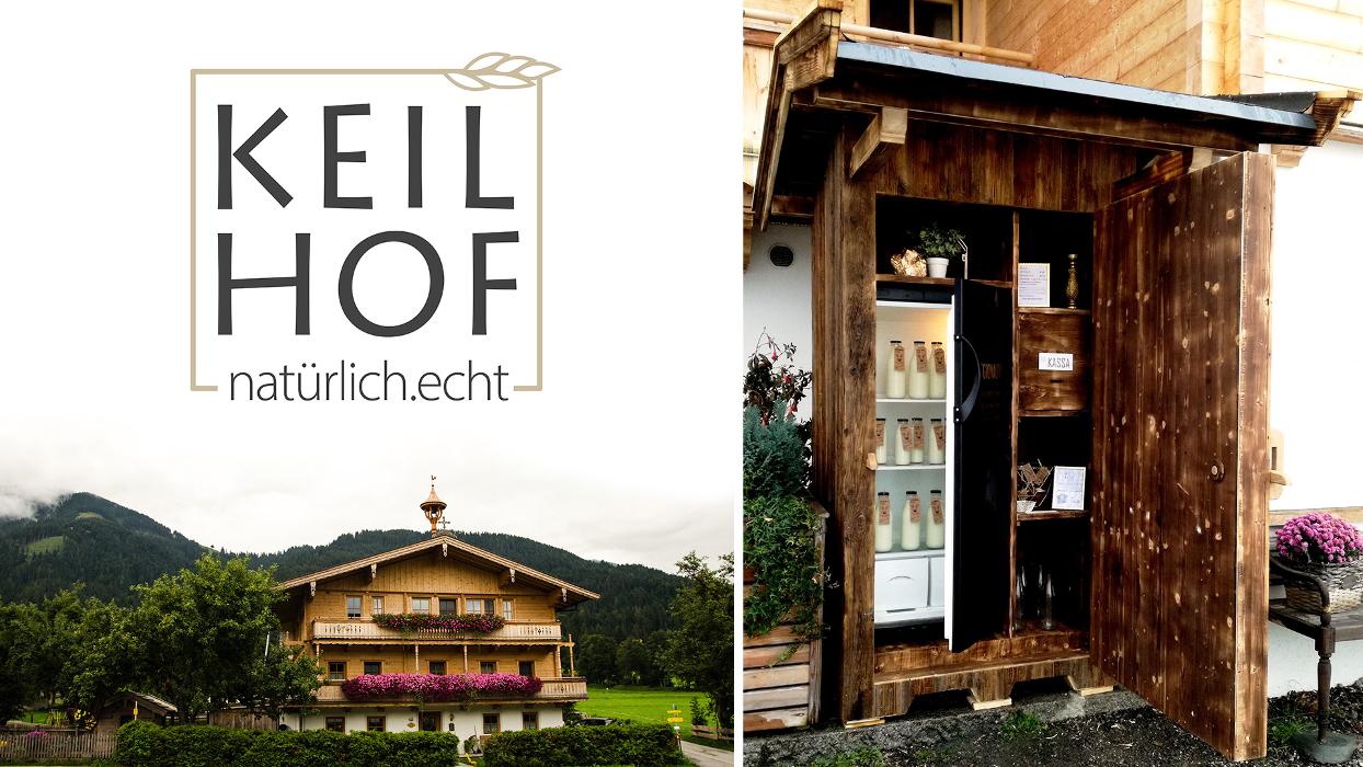 Keilhof natürlich.echt - Bio Eier & Milch vom Hofladen Wilder Kaiser Söll Ellmau, Hauning in Söll