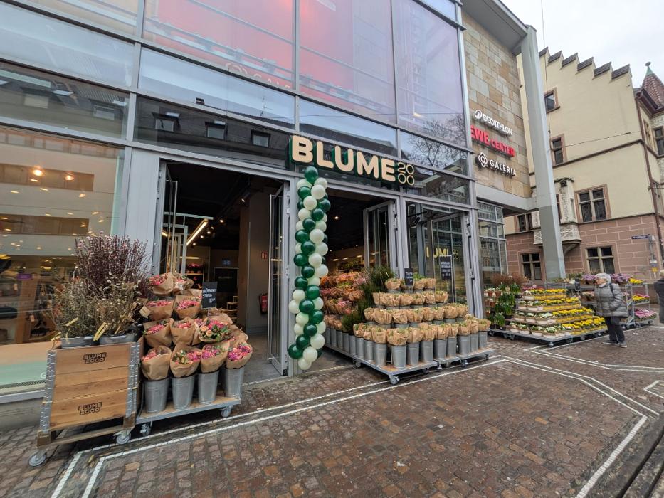 BLUME2000 Freiburg, Kaiser-Joseph-Straße in Freiburg im Breisgau