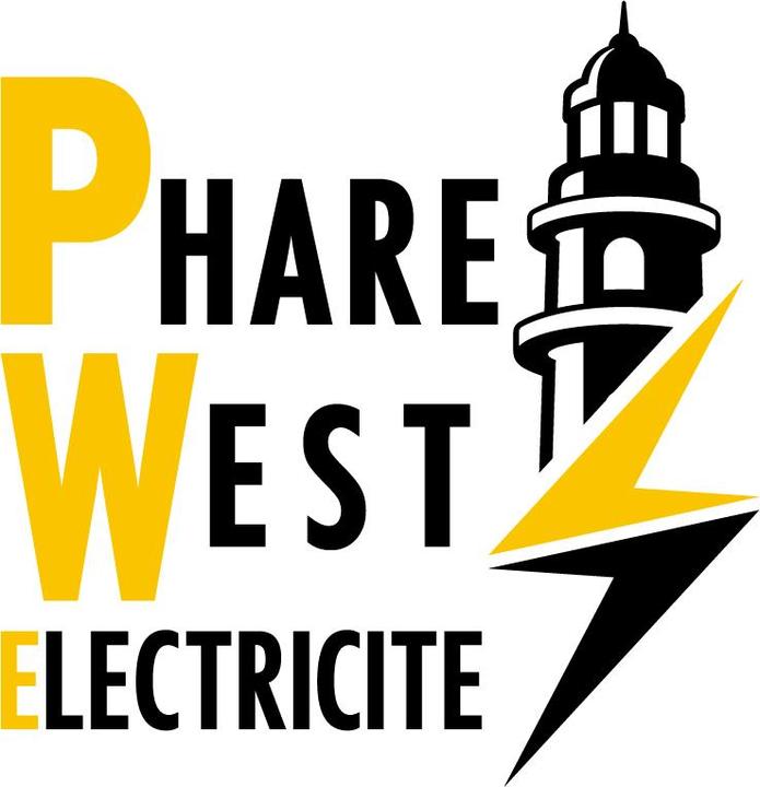 Phare West Electricité station technique pour voiture électrique