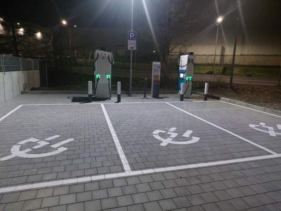 Shell Recharge Charging Station, Am Römerfeld in Bondorf