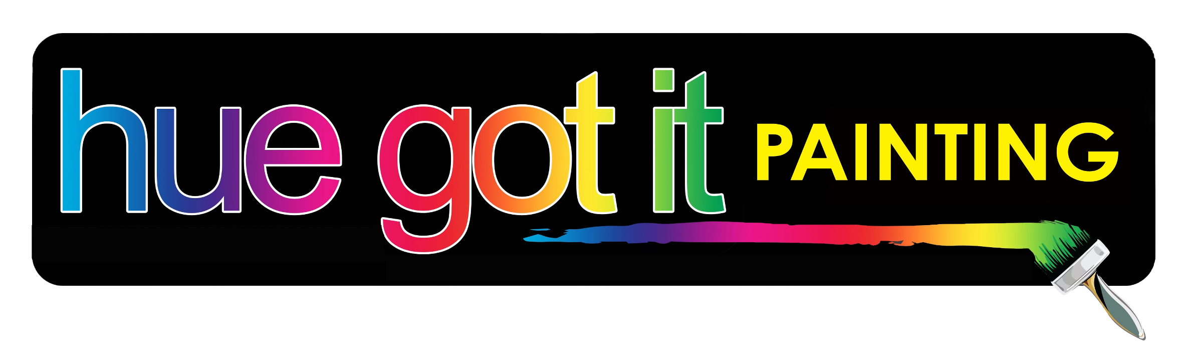 Hue Got It Painting Logo