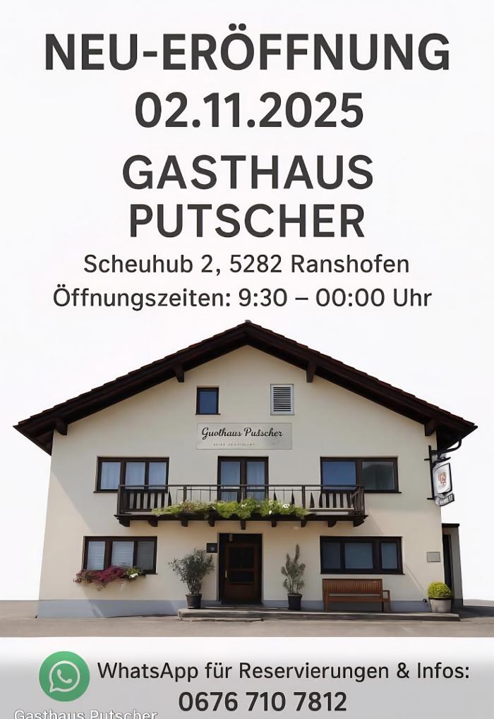 GASTHAUS Putscher, Scheuhub in Braunau am Inn