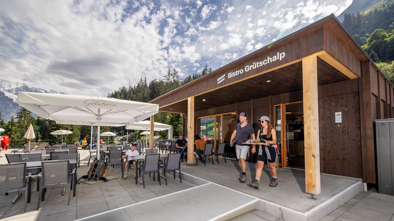 Bistro Grütschalp, Grütschalp in Lauterbrunnen