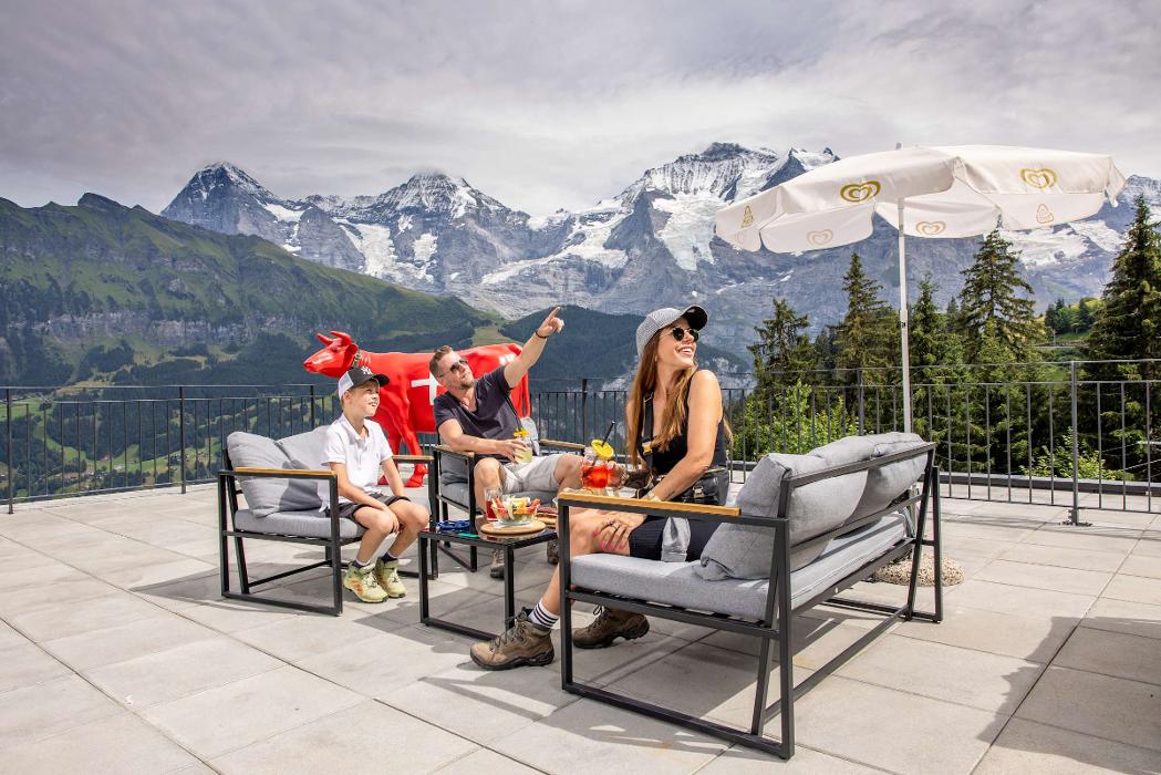 Bistro Grütschalp, Grütschalp in Lauterbrunnen