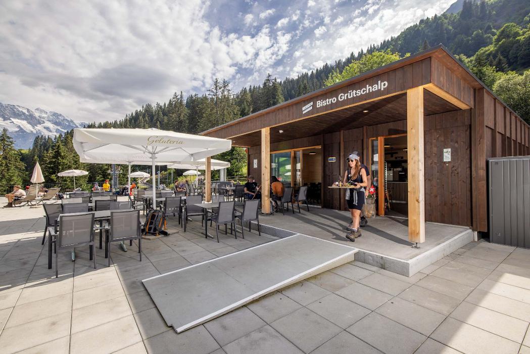 Bistro Grütschalp, Grütschalp in Lauterbrunnen