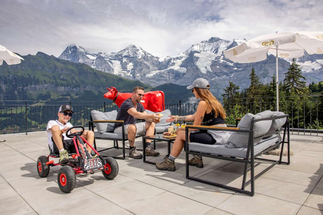 Bistro Grütschalp, Grütschalp in Lauterbrunnen