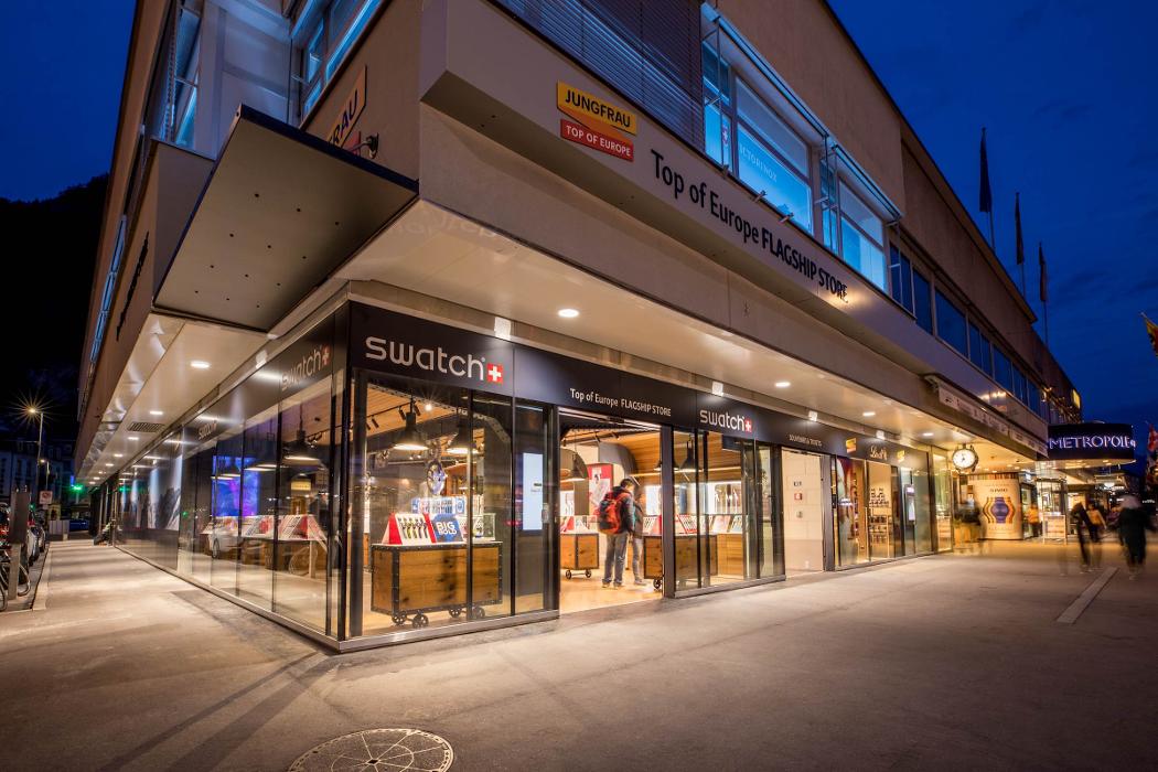 Rail Info Interlaken, Höheweg in Interlaken