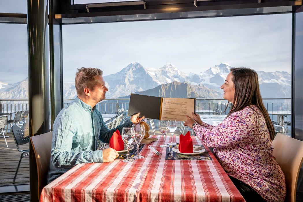 Panorama-Restaurant und Hotel Schynige Platte, Schynige Platte Bahn in Gsteigwiler