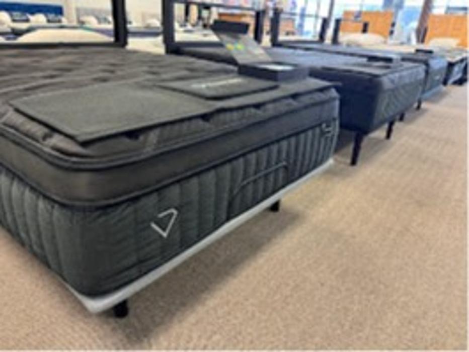 Premium mattress selection featuring modern designs and adjustable base options