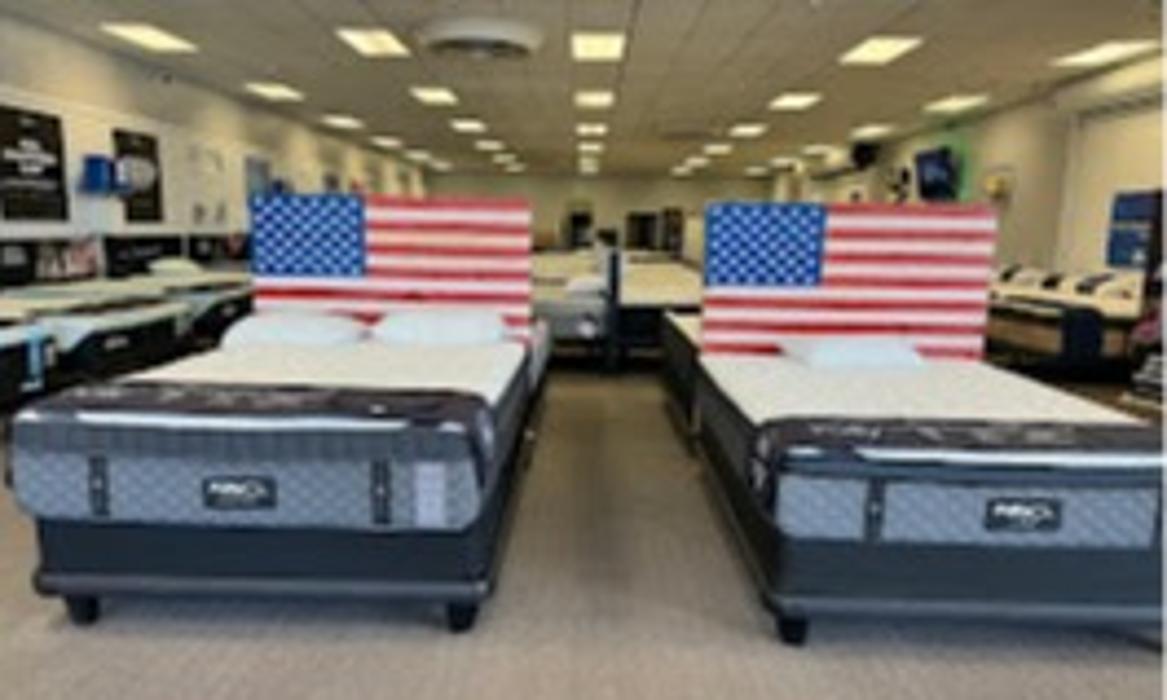 Quality mattresses proudly made in the USA, available in multiple comfort levels.