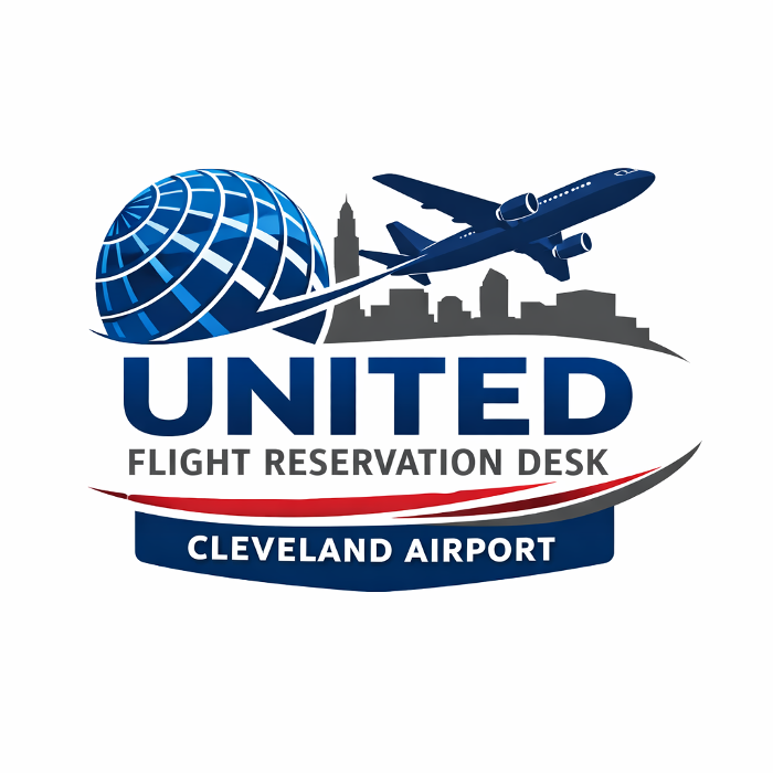 United Flight Reservation Desk- Cleveland Airport