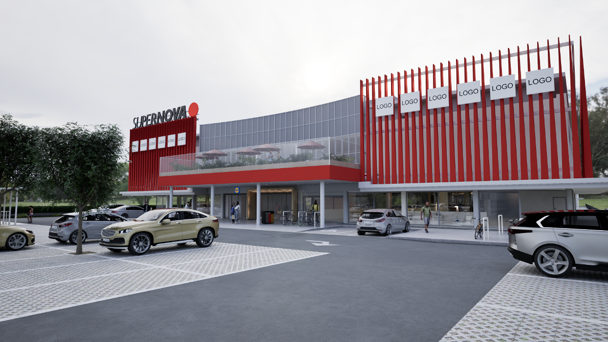 SUPERNOVA Eisenstadt, Mattersburger Straße in Eisenstadt