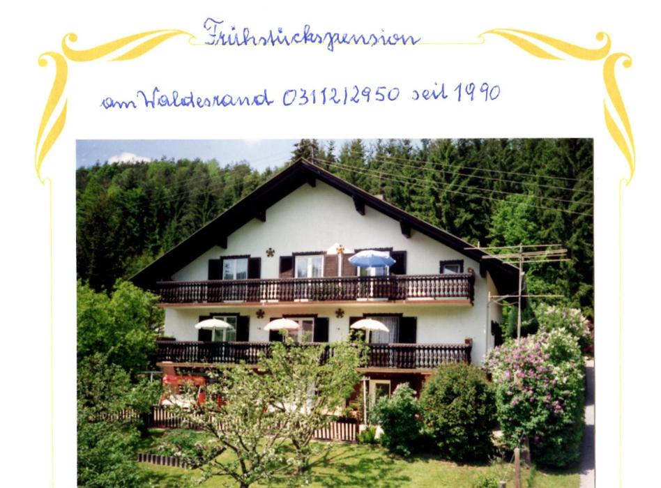 Frühstückspension Am Waldesrand, Urscha in Urscha