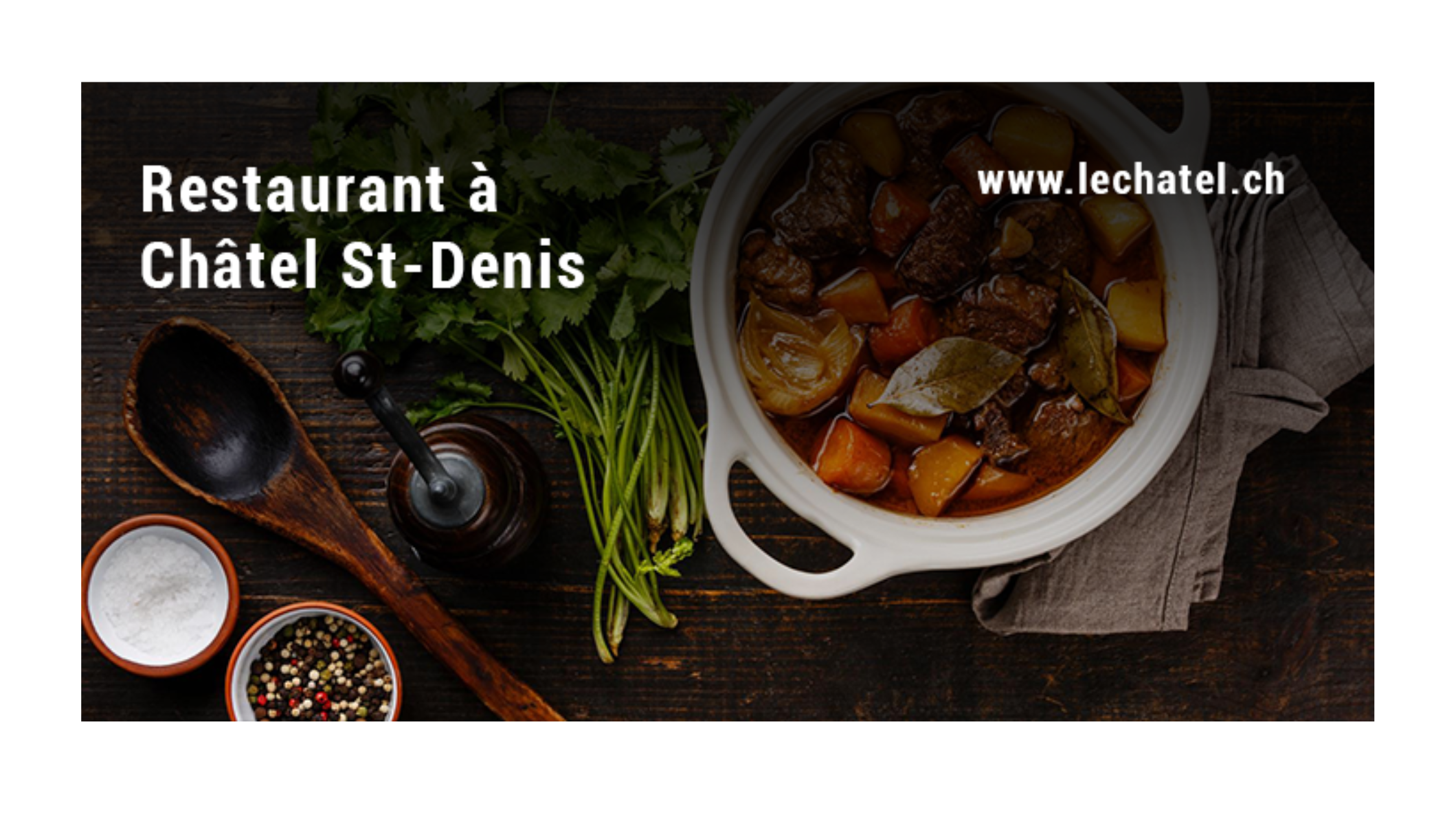 Le Châtel Restaurant, Avenue de la Gare in Châtel-Saint-Denis