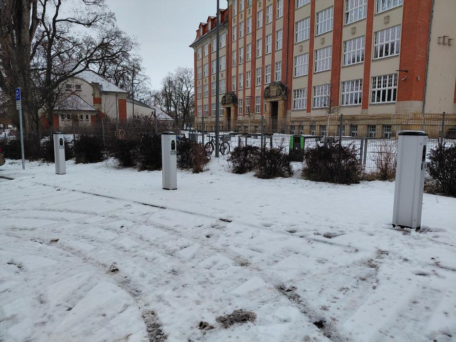 TEAG Mobil-Ladestation, Karlstraße in Erfurt