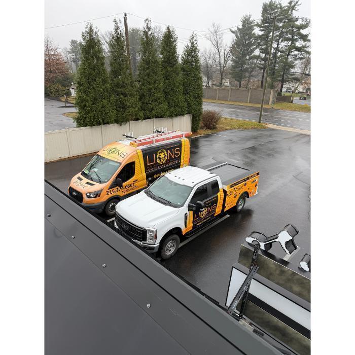 Lions Heating and Air Conditioning Logo