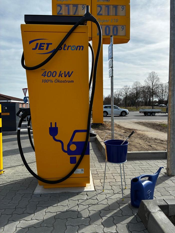 JET Ladestation, An der Krim in Bad Doberan