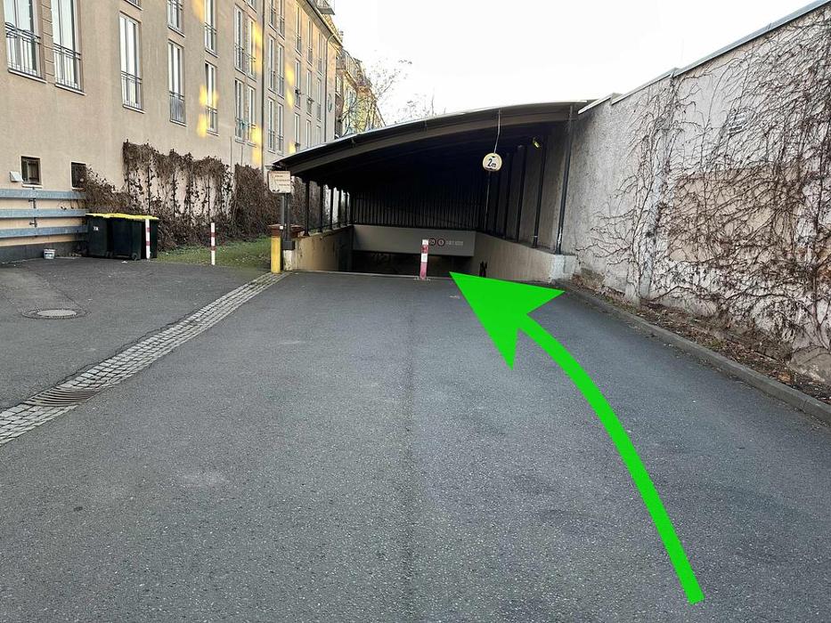 ampido Parkplatz, Katharinenstraße in Dresden