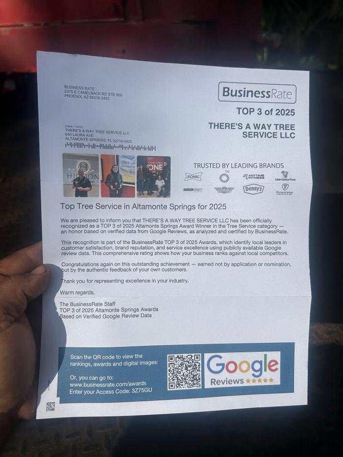 THERE'S A WAY TREE SERVICE LLC Image