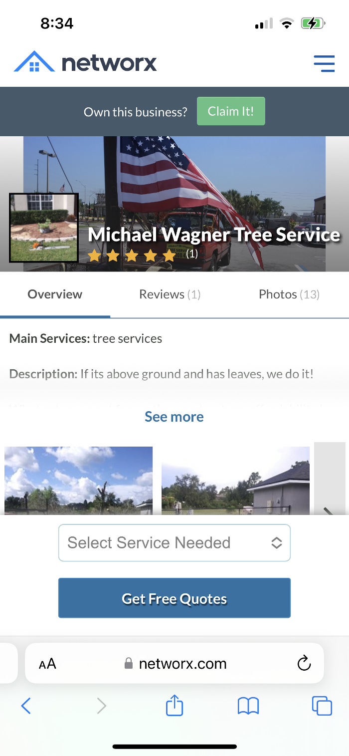 THERE'S A WAY TREE SERVICE LLC Image