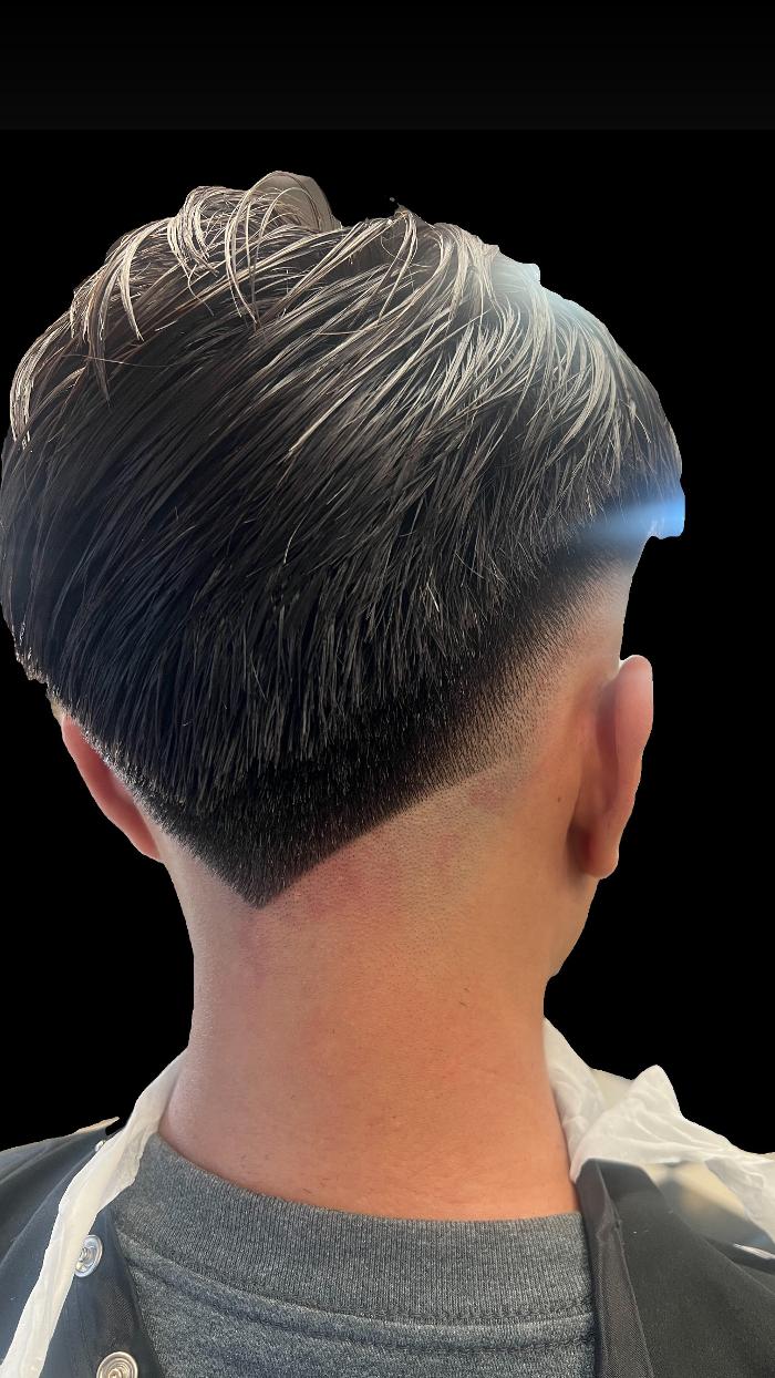 Gordito Peinado Barbershop Haircuts Beards Shaves Color Image