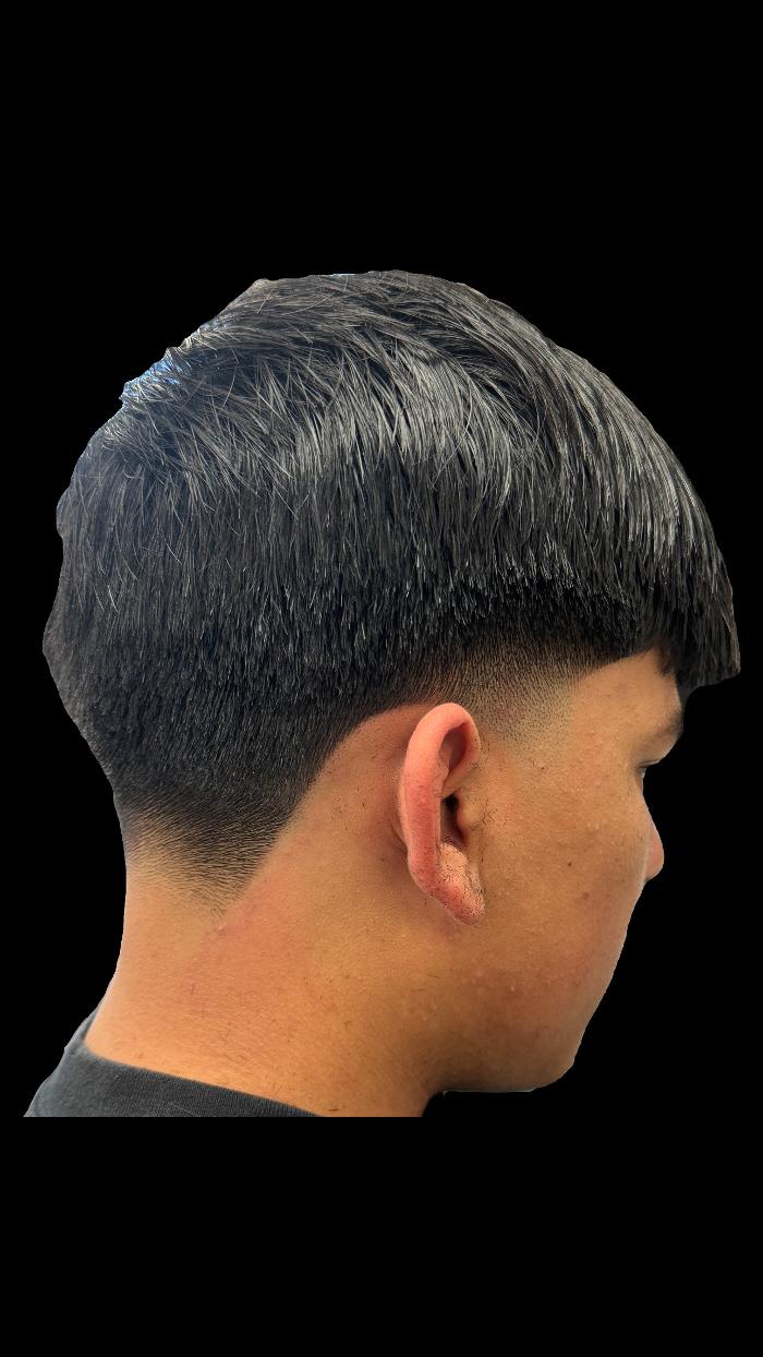 Gordito Peinado Barbershop Haircuts Beards Shaves Color Image