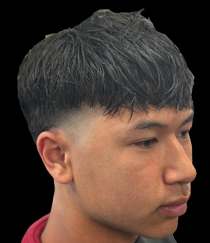 Gordito Peinado Barbershop Haircuts Beards Shaves Color Image