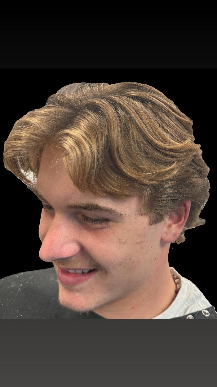 Gordito Peinado Barbershop Haircuts Beards Shaves Color Image