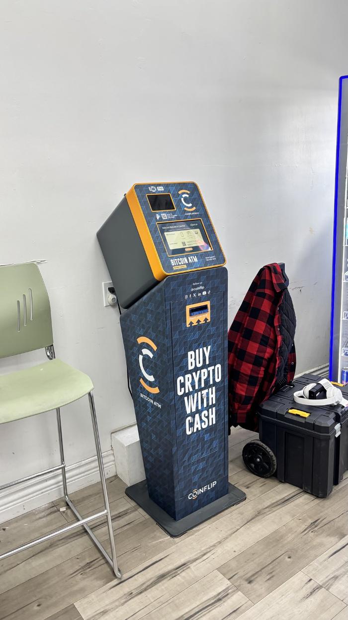 CoinFlip Bitcoin ATM - Vapes HQ (Vancouver)