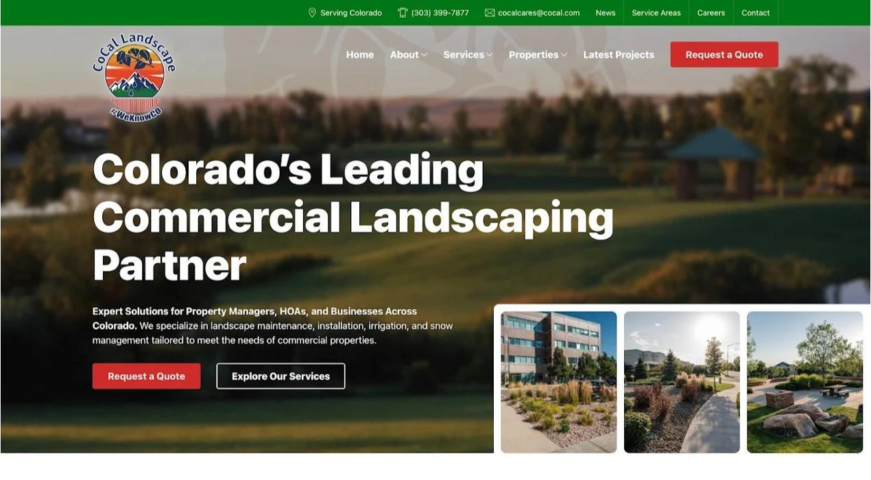 Client Project: CoCal Landscape