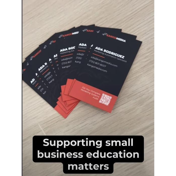 KangoMedia supporting small business education. 