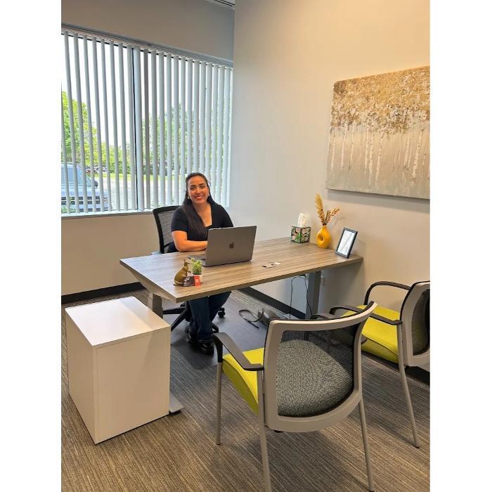 Working in the office