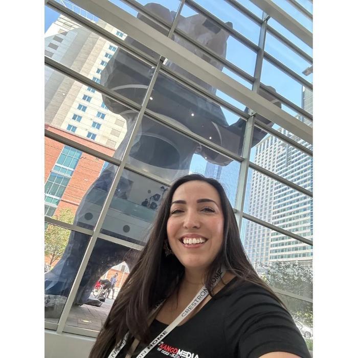 Ada in Denver at the Cedia Expo. 