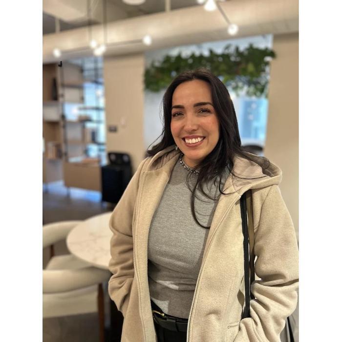 Ada Rodriguez at an educational event. 