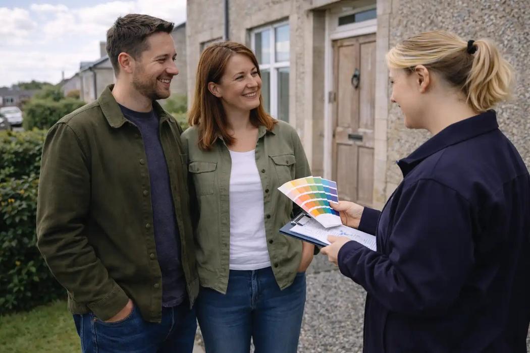 Interior and exterior painting and decorating services completed by experienced local tradespeople.